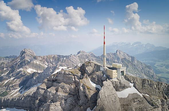 Saentis Berg, Alpstein, Hotel one66